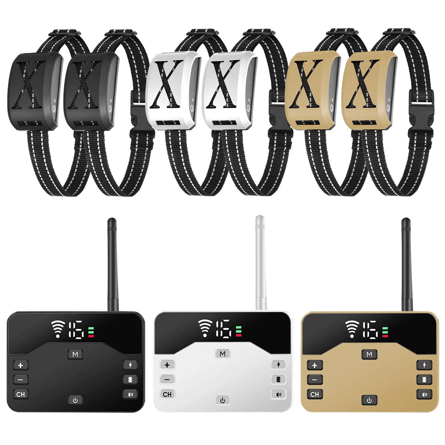 2 In 1 Wireless Electric Dog Fence Waterproof Pet Shock