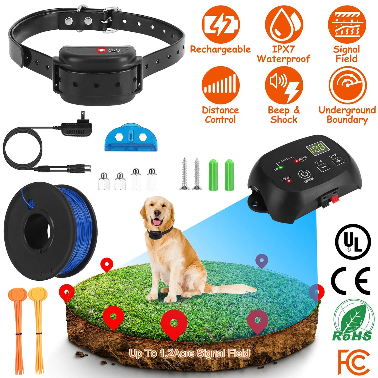 Dog Fence System Pet Containment System